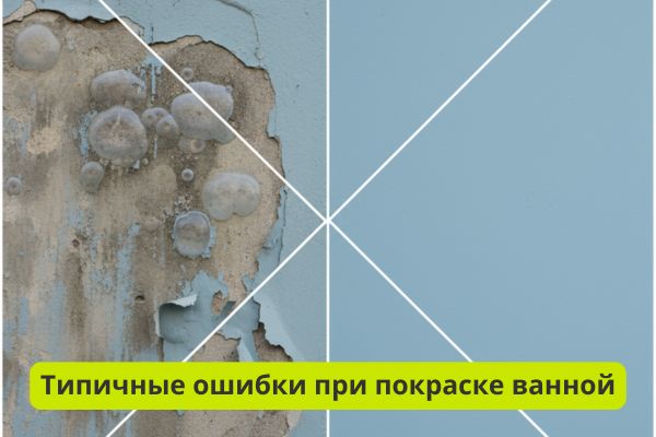 Типичные ошибки при выборе краски для ванной фото